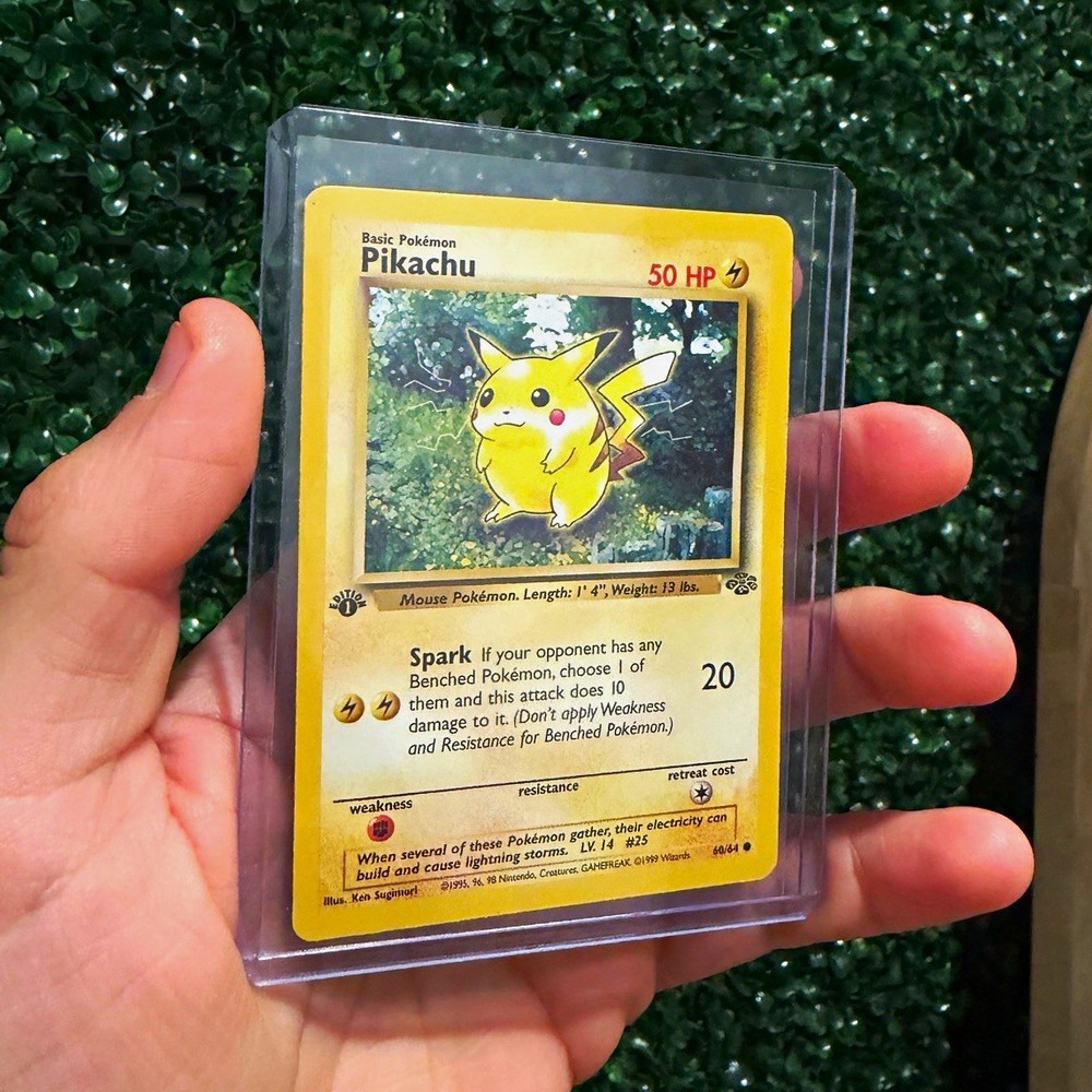 1999 Jungle Pikachu #60/64, 1st Edition